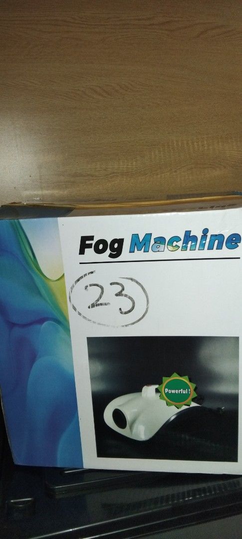 Fog Machine (Category: Others) located in Kuala Lumpur. Submitted by nikhats (Listing ID 1449562650, Image 1). Description: Bought during Covid. Used only once. Can be used to create fog for parties..