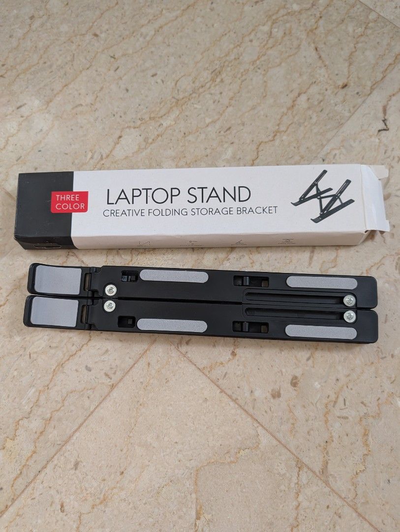 Foldable laptop stand (black)509015177183907843