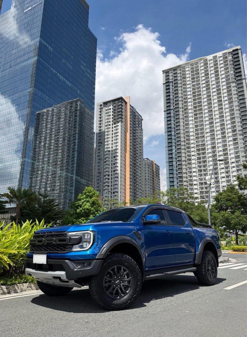 Ford Ranger Raptor 4x4 Auto (Category: Used Cars) located in Manila. Submitted by quality_cars (Listing ID 1449668080, Image 3). Description: Cash / Trade / Financing Ford Raptor 4x4 2024 Model Automatic Transmission 11,xxx Mileage Diesel Engine Push Start Button BF Goodrich Tires Sports Bar 2 Keys All Stock / All Original Brandnew Condition Fresh In and Out First owner acquired Complete Casa Record Complete Legal Papers Price : P1,978,000 nego u