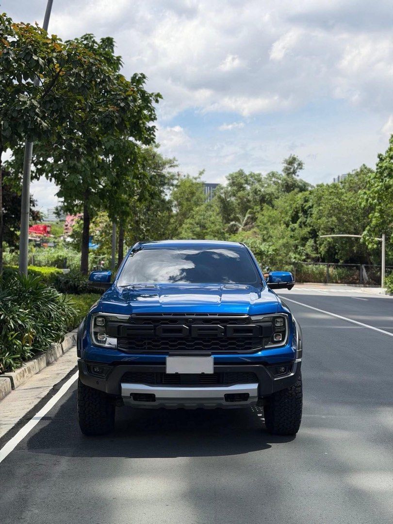 Ford Ranger Raptor 4x4 Auto (Category: Used Cars) located in Manila. Submitted by quality_cars (Listing ID 1449668080, Image 1). Description: Cash / Trade / Financing Ford Raptor 4x4 2024 Model Automatic Transmission 11,xxx Mileage Diesel Engine Push Start Button BF Goodrich Tires Sports Bar 2 Keys All Stock / All Original Brandnew Condition Fresh In and Out First owner acquired Complete Casa Record Complete Legal Papers Price : P1,978,000 nego u
