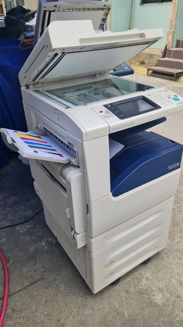 FUJIXEROX DOCUCENTRE C2263 (Category: Printers, Scanners & Copiers) located in Caloocan City. Submitted by mcfc_angel (Listing ID 1449557403, Image 3). Description: FOR CASH ONLY ‼️‼️ Easy to Operate, Easy to Collaborate ✅ Compact size with wide possibilities. ✅ More efficient use of multifunction device ✅ High resolution output (1200 x 2400 dpi) ✅ Copy, Print ➡️ B / W: 25 ppm Colour: 20 ppm ✅ UP to A3, 11 X 17" Size ✅ Auto Back to Back ➡️ COPY,P