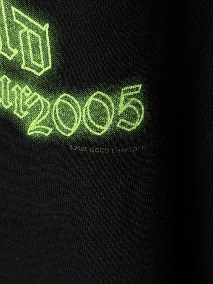 good charlotte tshirt (Category: Tshirts & Polo Shirts) located in Padang Serai. Submitted by paktamkacamata (Listing ID 1449706194, Image 3). Description: Warna - hitam Condition - GOOD USED ‼️ saiz - M pit-20.5 inch length-27 inch SEBELUM MEMBELI BOLE TENGOK GAMBAR DI ATAS SEBARANG PERTANYAAN BOLEH PM ITEM BUNDLE LIKE NEW ‼️.