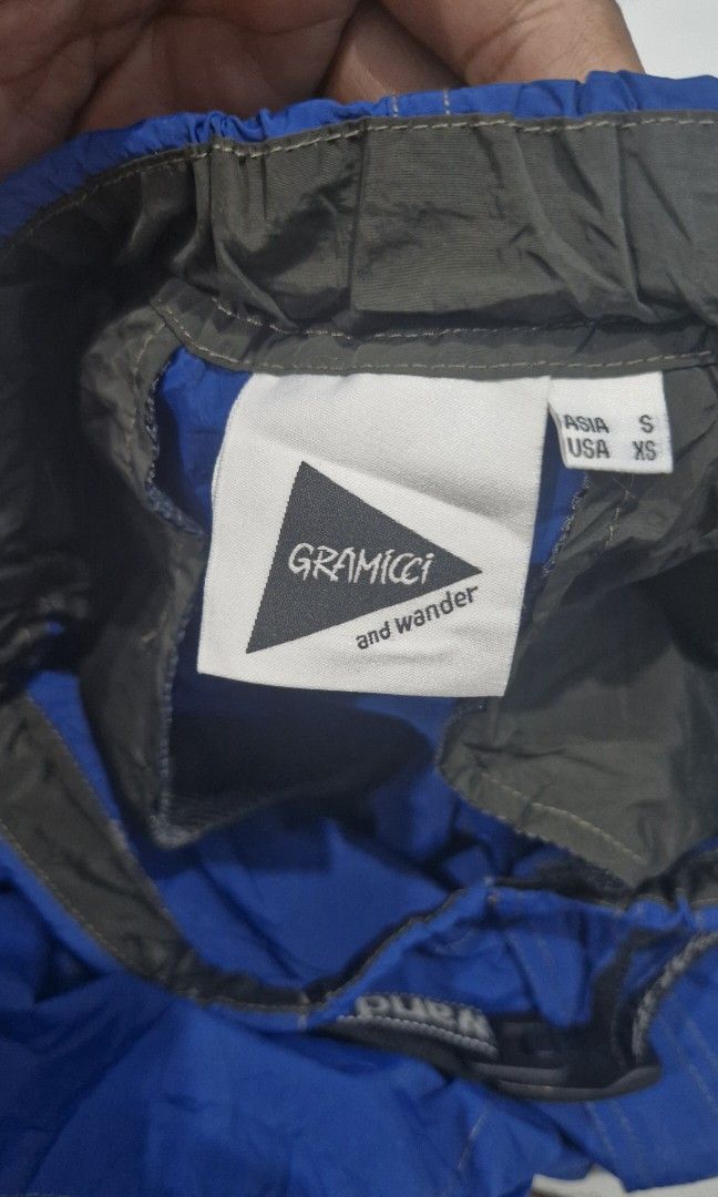 Gramicci x and wander patchwork short (Category: Shorts) located in Pili. Submitted by the_g_thrift (Listing ID 1449664326, Image 3). Description: gramicci x and wander short size s asian xs us on tag size: 32 down length: 18.5 hem: 13 5 excellent condition.