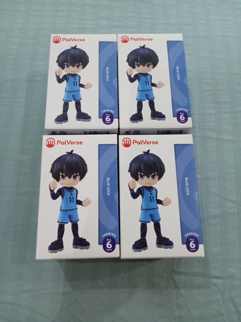 [GUARANTEED] PalVerse Blue Lock Figures (Category: Figurines & Statues) located in Taguig. Submitted by mspink18 (Listing ID 1449745006, Image 1). Description: From Japan Boxes were opened to check AVAILABLE CHARACTERS: - Chigiri - Reo (2) - Rin PAYMENT through Gcash SHIPPING via Lalamove or J&T.