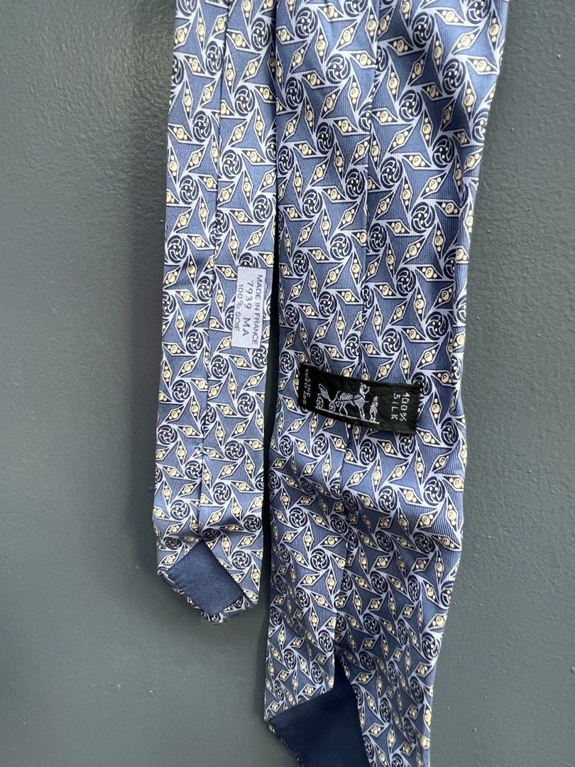 Hermes Necktie 1000% Silk (Category: Luxury Accessories) located in Manila. Submitted by thevintage90_sretro. (Listing ID 1449643722, Image 3). Description: Hermes Necktie 1000% Silk Made in France Legit DM.