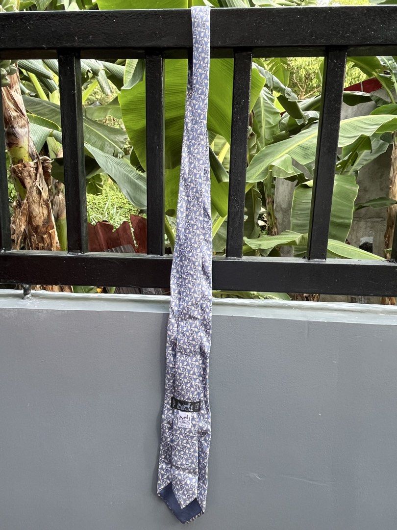 Hermes Necktie 1000% Silk (Category: Luxury Accessories) located in Manila. Submitted by thevintage90_sretro. (Listing ID 1449643722, Image 1). Description: Hermes Necktie 1000% Silk Made in France Legit DM.