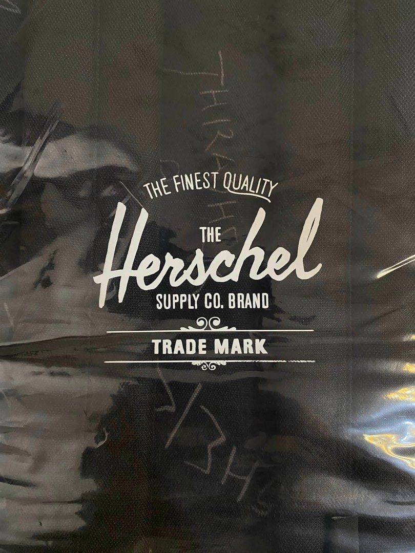 Herschel Supply Co. x Thrasher Backpack (Category: Backpacks) located in Tarlac. Submitted by LStuff (Listing ID 1449663465, Image 2). Description: - Authentic Herschel x Thrasher collaboration backpack. - Unique print featuring skaters performing tricks. - Stylish black base with camouflage detailing. - Ample interior space for all your essentials. - Perfect for school, work, or everyday adventures. - Brand new and still in original packaging. H