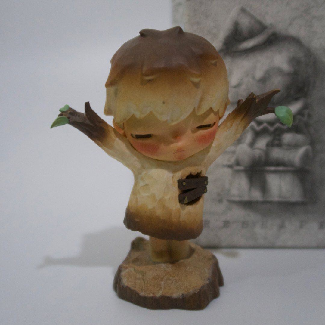 hirono reshape - woodcarving (Category: Art & Prints) located in Quezon City. Submitted by abbycaa (Listing ID 1449681101, Image 1). Description: hirono reshape - woodcarving ★ mint condition ★ with box + foil + card ★ mop: maya/bpi/gcash .