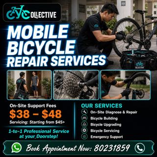 Onsite Doorstep Bicycle Repair And Servicing Collection item 1