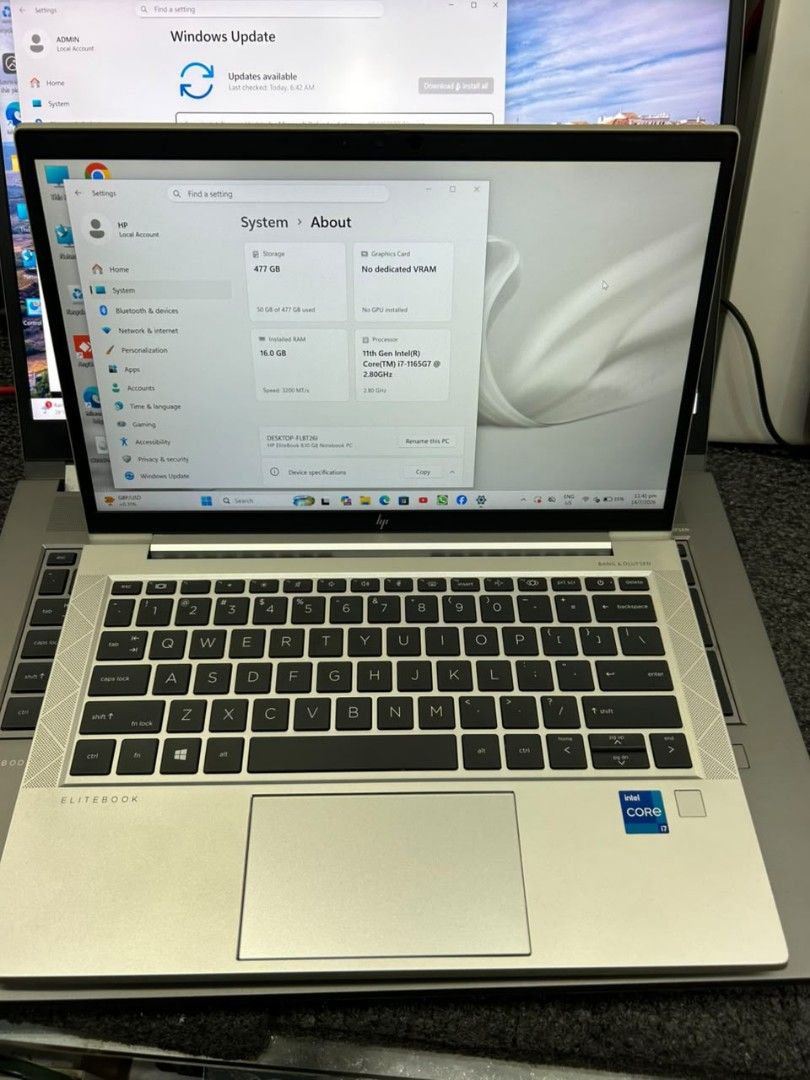 HP EliteBook Laptop - Intel Core i5509489571043758087