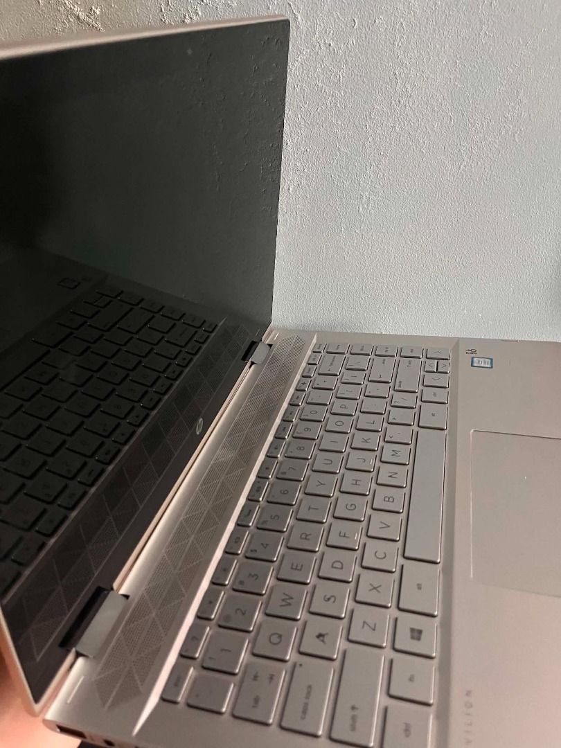 HP PAVILION x360 LAPTOP (Category: Laptops & Notebooks) located in Cebu City. Submitted by calmhorse_179645 (Listing ID 1449670431, Image 1). Description: Issue: Battery (quick to get depleted; needs replacement) PRICE STILL NEGOTIABLE! Inclusions: 🔻Original HP charger 🔻Pen stylus.