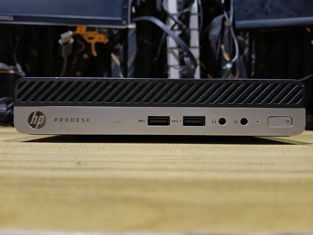HP ProDesk 405 G4 Mini PC - AMD Ryzen 5 PRO (Category: Desktops) located in Manila. Submitted by trvpspxt (Listing ID 1449623814, Image 2). Description: HP ProDesk 405 G4 Desktop Mini AMD Ryzen 5 Pro 2400GE/w Radeon Vega Graphics 8gb ram ddr4 256gb ssd Windows 11 Pro OS Unit and power adaptor - HP ProDesk 405 G4 Mini PC - Runs Windows 11 Pro - AMD Ryzen 5 PRO 2400GE processor - 8GB RAM - Multiple front and back ports for easy connectivity - Compa