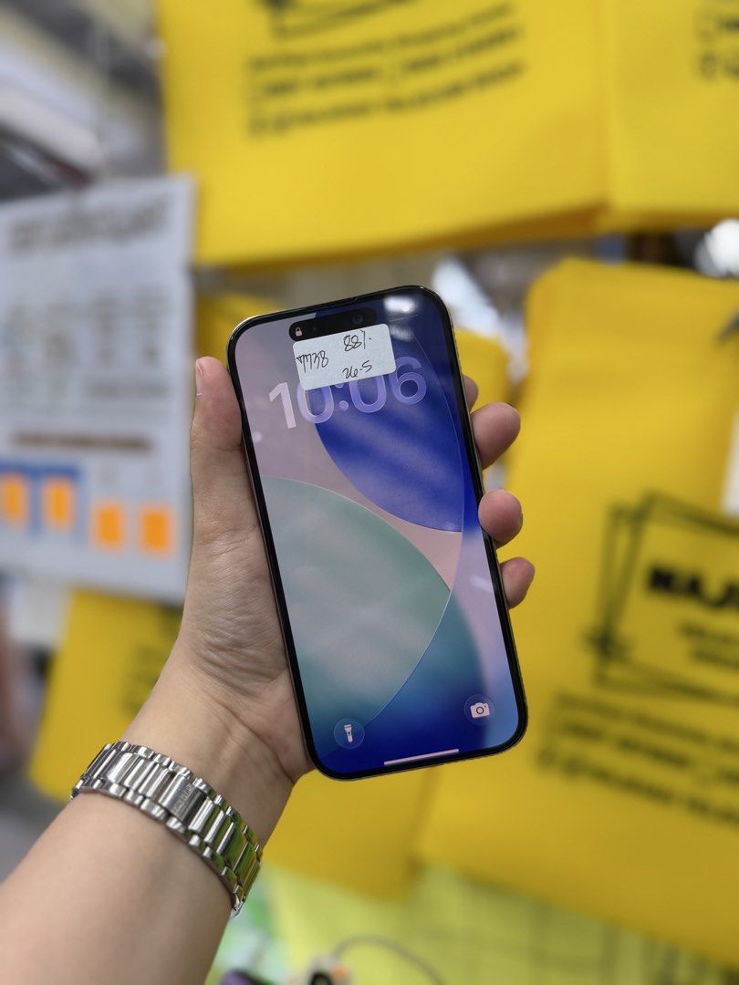 Iphone 16 Pro 512GB 88BH no issues Openline NTC approved (Category: iPhone 16 Series) located in San Juan City. Submitted by najihahtelecomshop2018 (Listing ID 1449699051, Image 3). Description: Legit Store | Original unit FOR SALE | TRADE / SWAP ▫️INSTALLMENT thru: 🔸Credit Card (straight / installment) 🔸Ggives / Gcredit + 6% interest 🔸Spay Later + 6% interest (RFS: Buy and Sell any kinds of Gadgets) Description: iPhone 16 Pro 512GB ( other GB