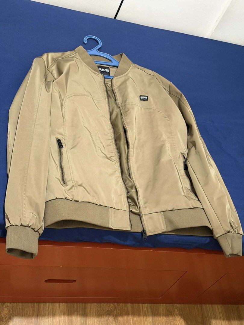 JAG BLACK Premium Brand Bomber Jacket XL (Category: Coats, Jackets and Outerwear) located in Manila. Submitted by lemueljohn (Listing ID 1449545963, Image 3). Description: For Sale: Jag Men's Moto Fit Bomber Jacket ( Brown ) Size: Extra Large ( XL ) | See image included Condition: Used - Like New ( Only used once ) RFS: No longer need 🏷️ ₱ 1,500 ( slight nego, original price from JAG ₱ 2,000 ) 📍 La Grandeza, Pagrai, Antipolo.