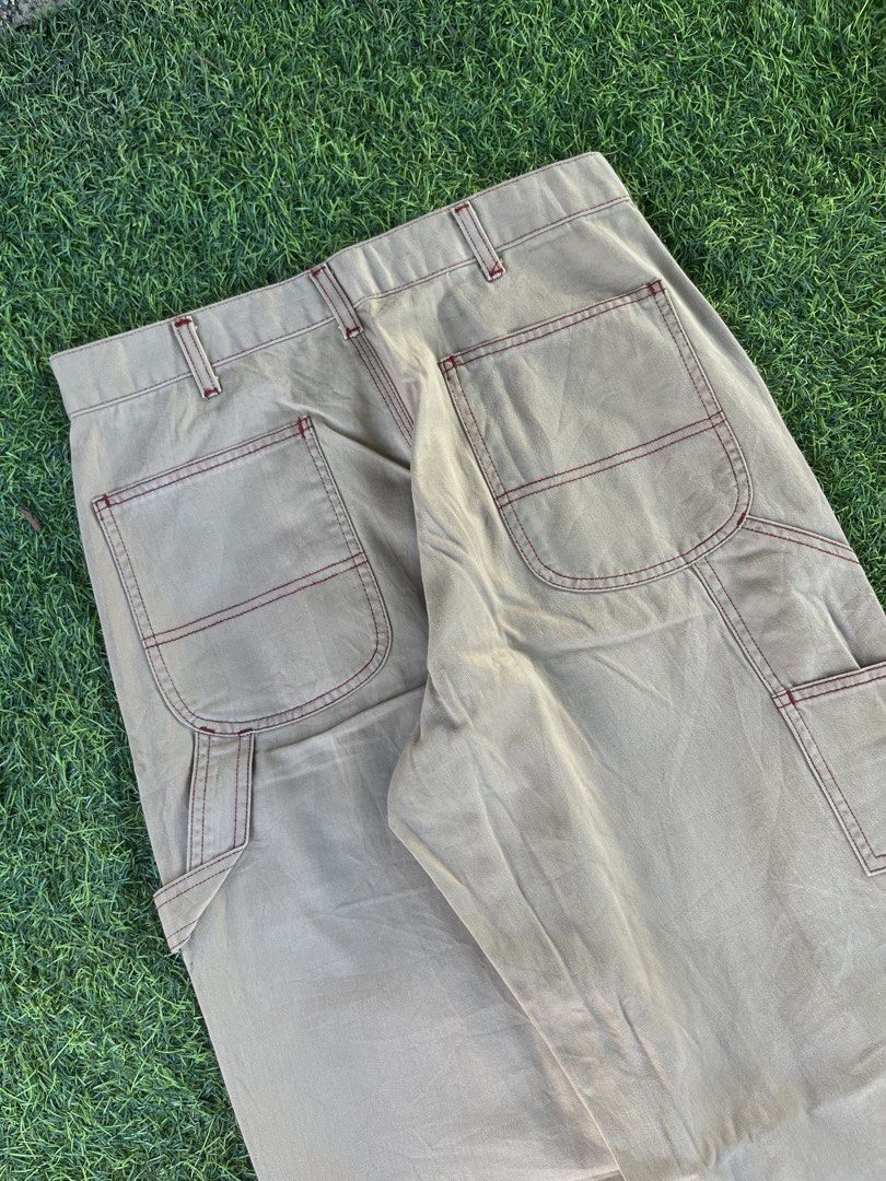 Japan Carpenter Slack Pants (Category: Trousers) located in Calapan. Submitted by seria_thrifting_apparel (Listing ID 1449697131, Image 2). Description: ✅ Made in Japan • Width: 29-30 • Length: 42 • Hem: 8.5 • Color rate: 10/10 • Issue: None (Excellent Condition).