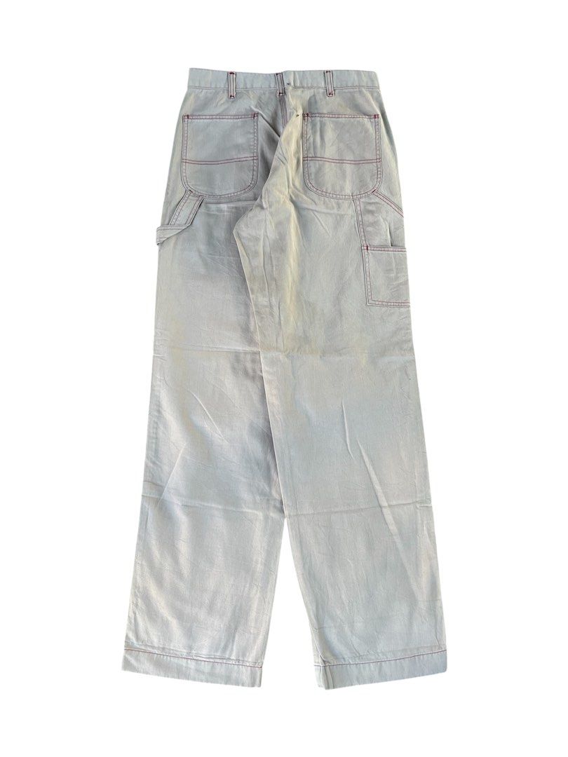 Japan Carpenter Slack Pants (Category: Trousers) located in Calapan. Submitted by seria_thrifting_apparel (Listing ID 1449697131, Image 1). Description: ✅ Made in Japan • Width: 29-30 • Length: 42 • Hem: 8.5 • Color rate: 10/10 • Issue: None (Excellent Condition).