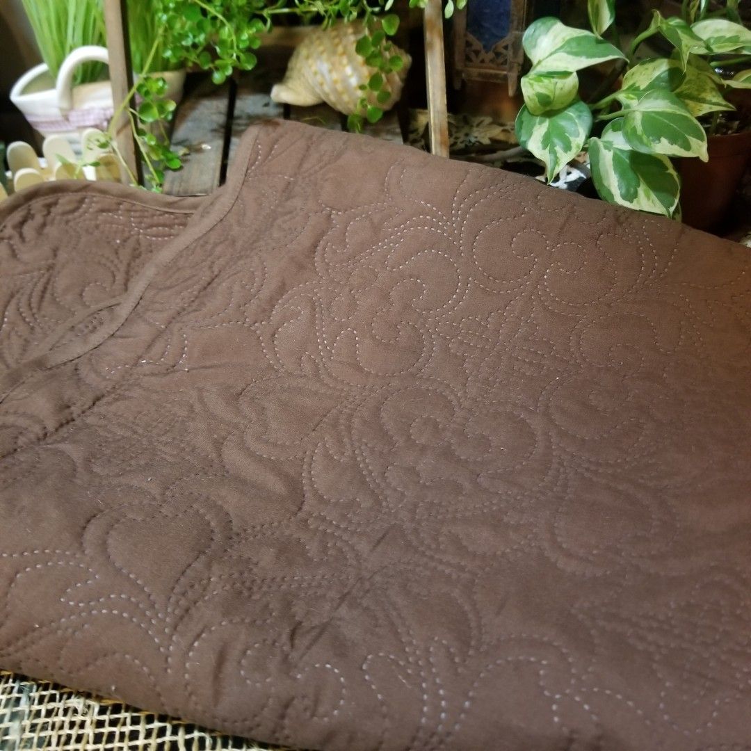 Japan Patchwork Quilted Brown Small Flat matress Cover (Category: Bedding & Towels) located in Kuala Lumpur. Submitted by Reosp1822 (Listing ID 1449706734, Image 1). Description: .