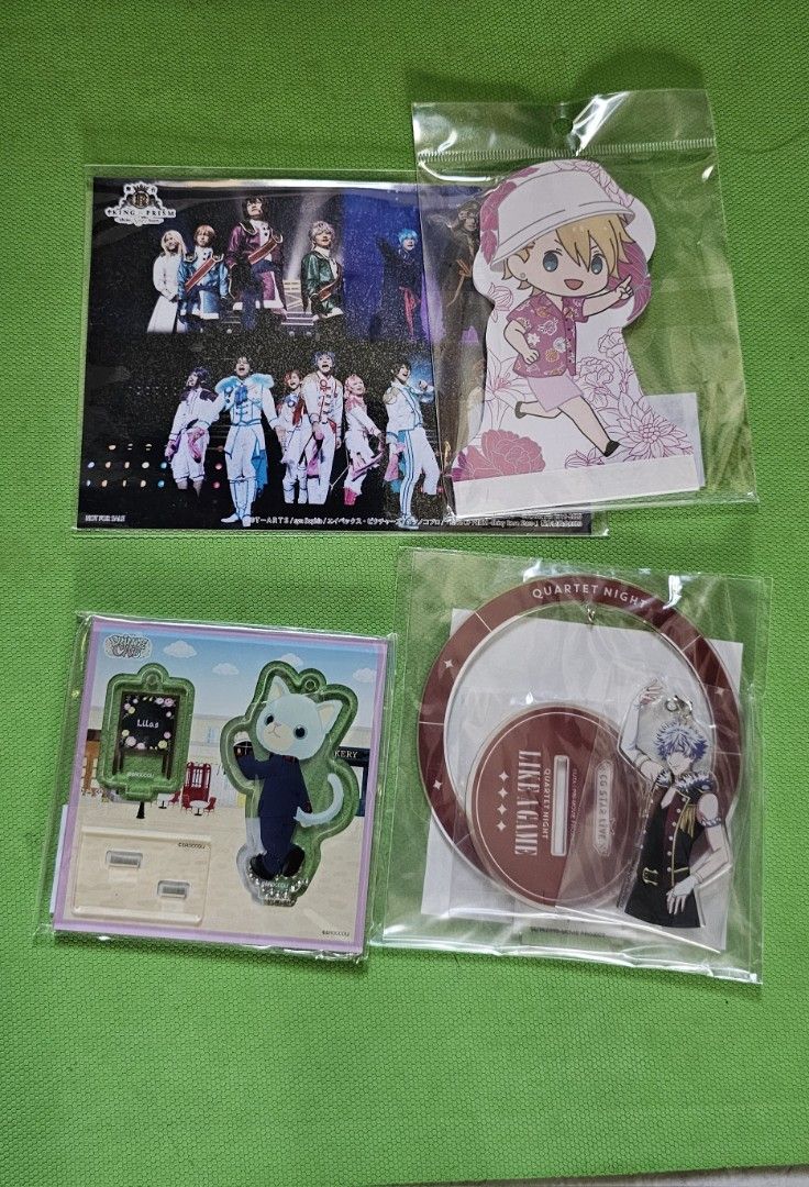 KIDS ANIKS - J-pop Anime Merchandise Bundle - Set B (Category: Vintage Collectibles) located in Baguio. Submitted by bitsbaguio (Listing ID 1449580700, Image 3). Description: - Assorted J-pop anime merchandise collection - Includes posters, acrylic stands, clear files etc. - Ideal for anime fans and collectors Take all bundle [WYSIWYG] -SALE!!! from 1050 to 850.