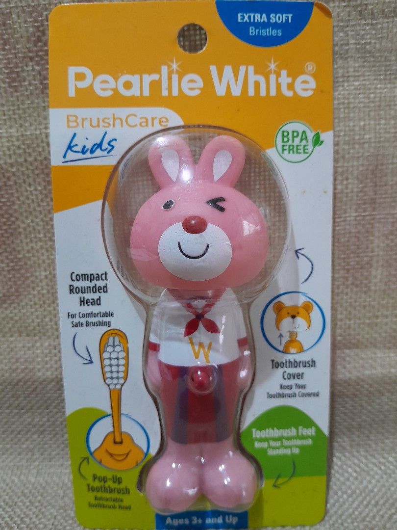 Kids toothbrush pop-up (Category: Baby Toiletries & Grooming) located in Makati City. Submitted by mylynmylyn (Listing ID 1449633175, Image 2). Description: brandnew pop-up toothbrush brush with cover.