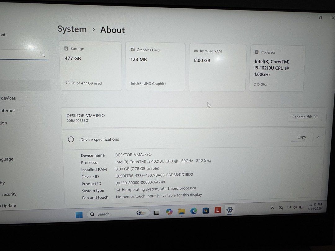 Lenovo E14 i5509601057447628805