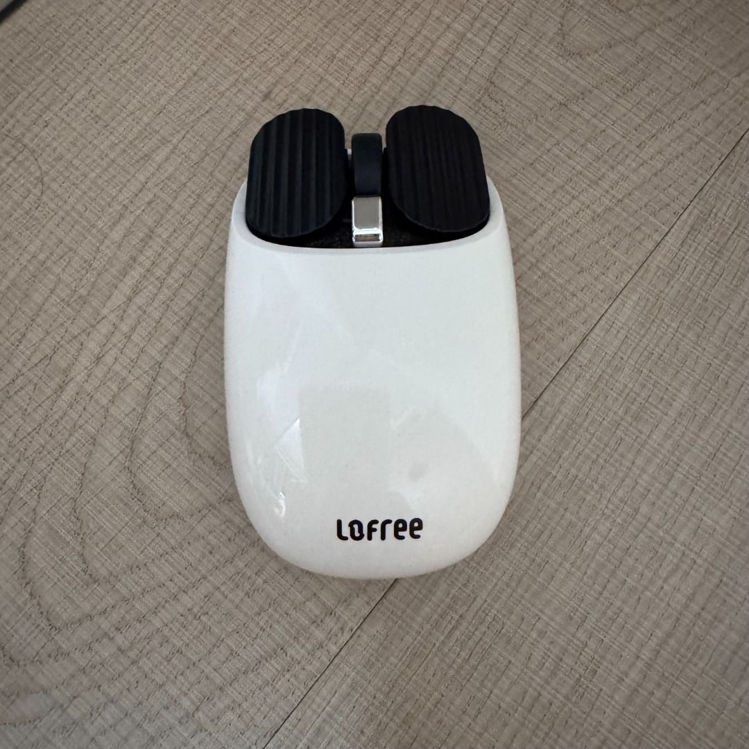 LOFREE White Wireless Mouse - Bluetooth & 2.4G509225407706583042