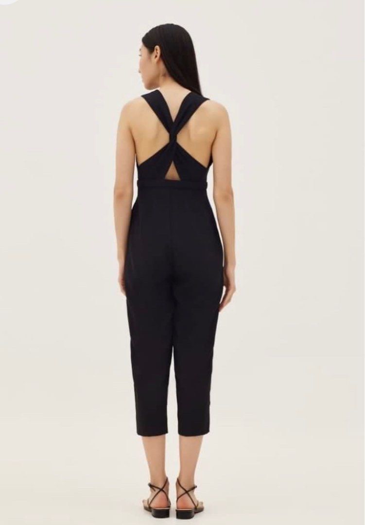 Love, Bonito Padded Cross Back Jumpsuit (Category: Jumpsuits) located in Cavite. Submitted by baconforever (Listing ID 1449546375, Image 3). Description: * New without tags * Just tried it on but never worn * SIZE: Large * REASON FOR SELLING: Lost weight * PAYMENT OPTIONS: Gcash and bank transfer * STRICTLY GOGOEXPRESS AND LALAMOVE ONLY.