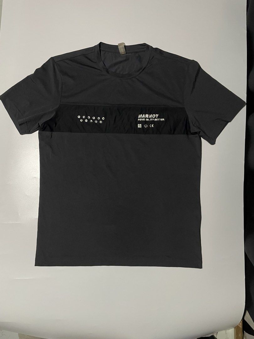 Marmot Move On. Do Better Dri-fit Shirt (Category: Activewear) located in Las Pinas. Submitted by mistyger. (Listing ID 1449644612, Image 1). Description: Large on tag can fit to Medium Width - 22 Length - 28 Good condition Brand new condition Issue:❌ Good for Outdoor & Gym Gear ♻️.