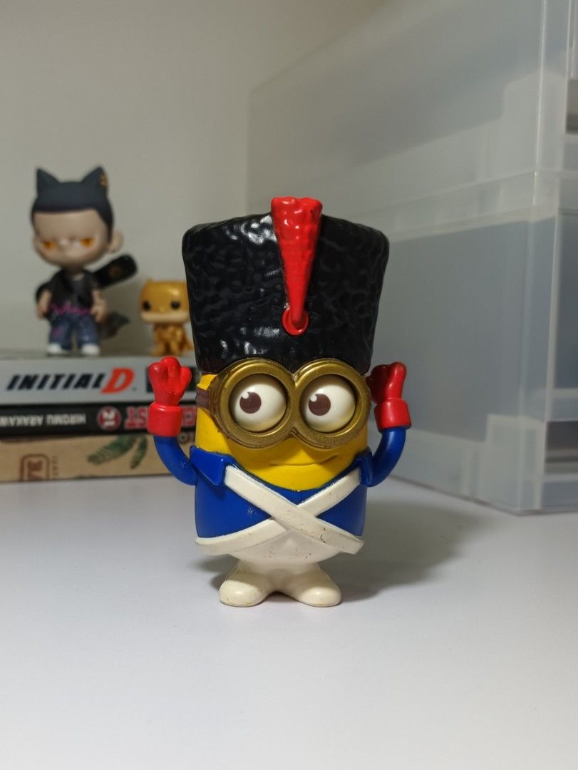 Mcdo Minion - Despicable Me minion figure (Category: Character Goods) located in Manila. Submitted by dmgstuff (Listing ID 1449623856, Image 2). Description: For sale Mcdo Minion With paint chip/trasfer 60 pesos each Paco, Manila.
