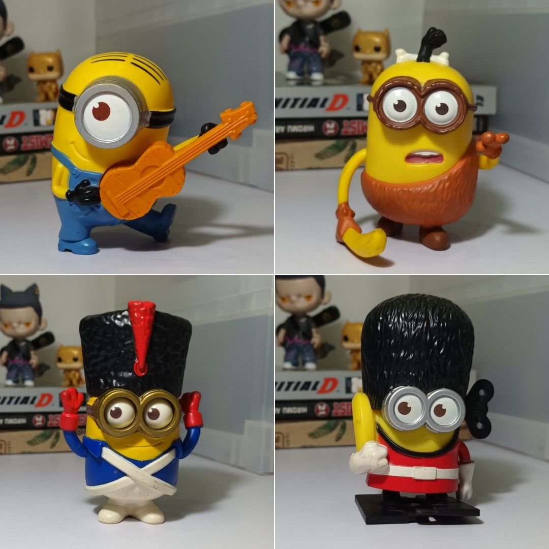 Mcdo Minion - Despicable Me minion figure (Category: Character Goods) located in Manila. Submitted by dmgstuff (Listing ID 1449623856, Image 1). Description: For sale Mcdo Minion With paint chip/trasfer 60 pesos each Paco, Manila.