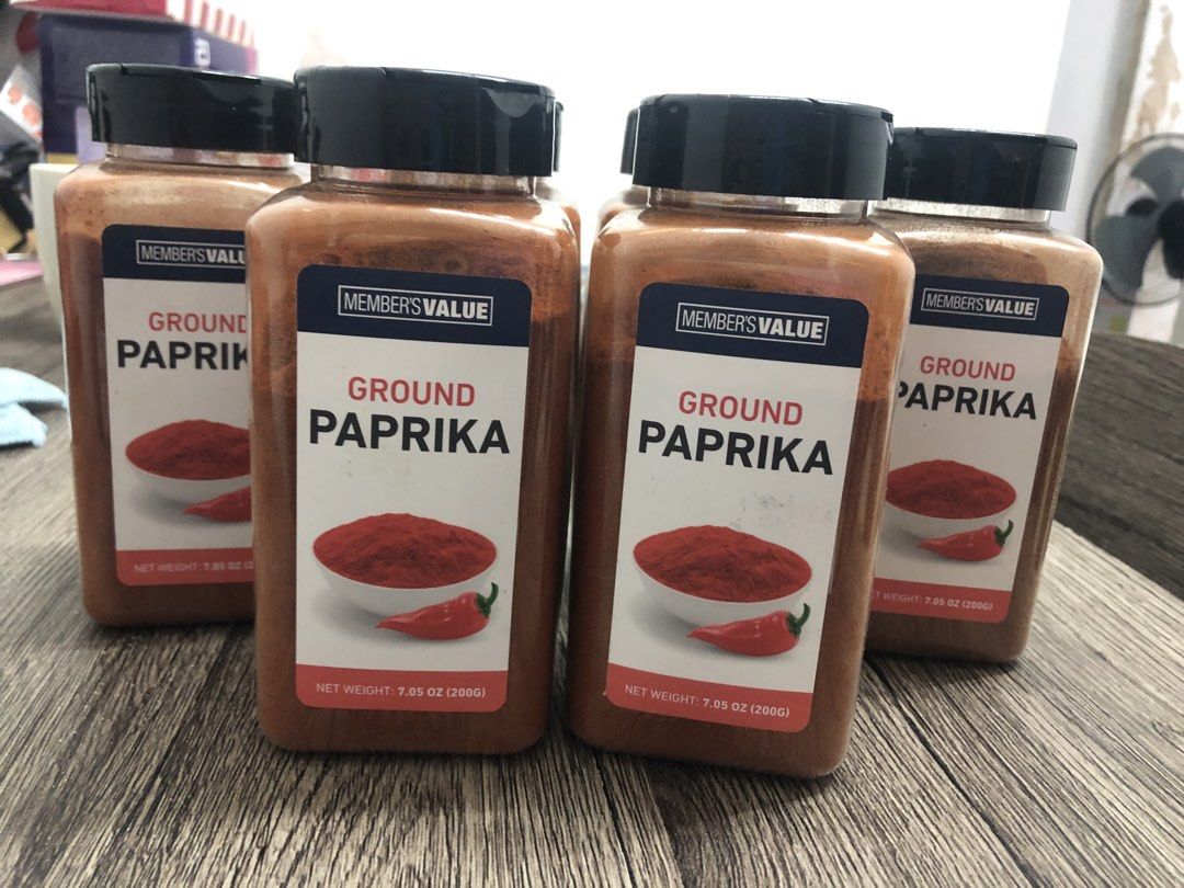 Ground Paprika Spice (Category: Spice & Seasoning) located in Cavite. Submitted by Babylovess18 (Listing ID 1449571177, Image 1). Description: - Pack of 6 Member's Value Ground Paprika - Each bottle is 7.05 oz (200g) - Ideal for adding flavor to your favorite dishes - Expiry Date: February 28, 2027 - Excellent value for a bulk purchase.