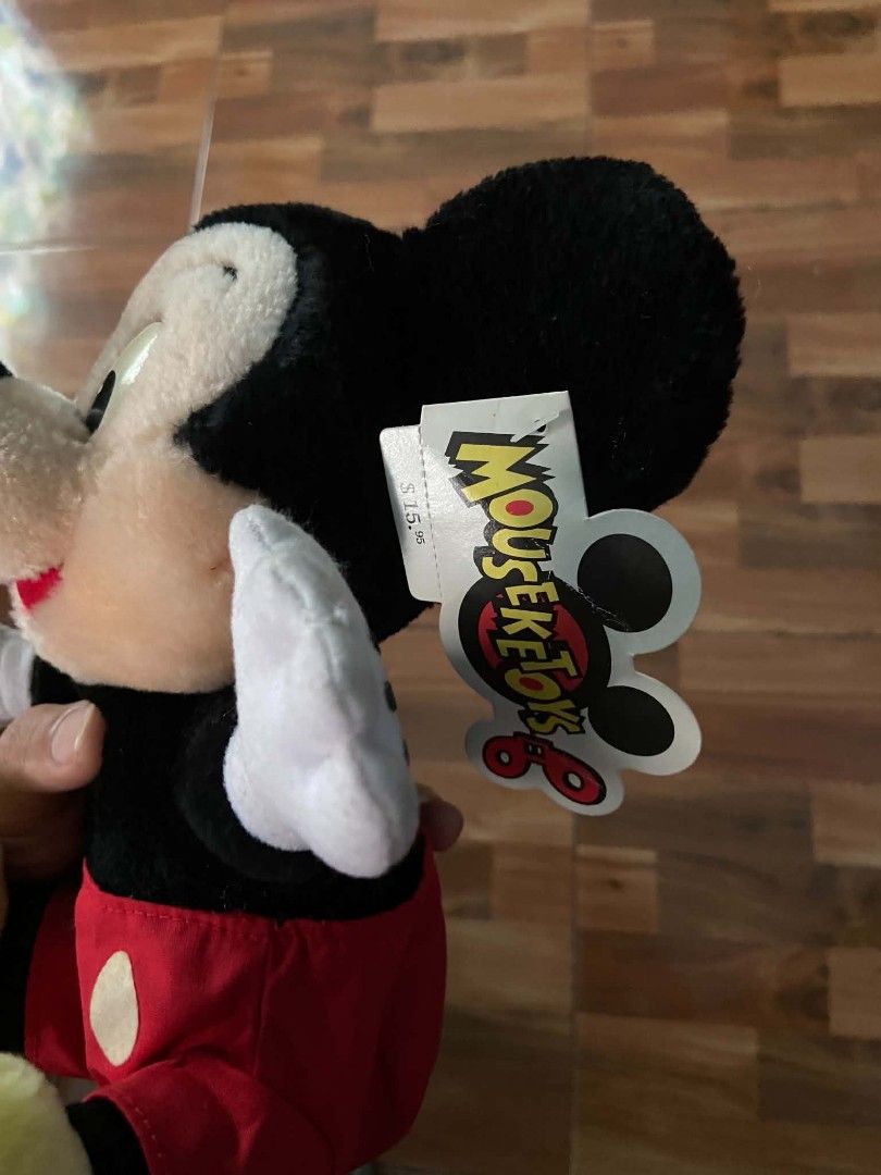 MICKEY MOUSE STUFF TOY (Category: Plushies & Soft Toys) located in Nabua. Submitted by supermix5119 (Listing ID 1449540315, Image 3). Description: As New Condition 400+Sf.
