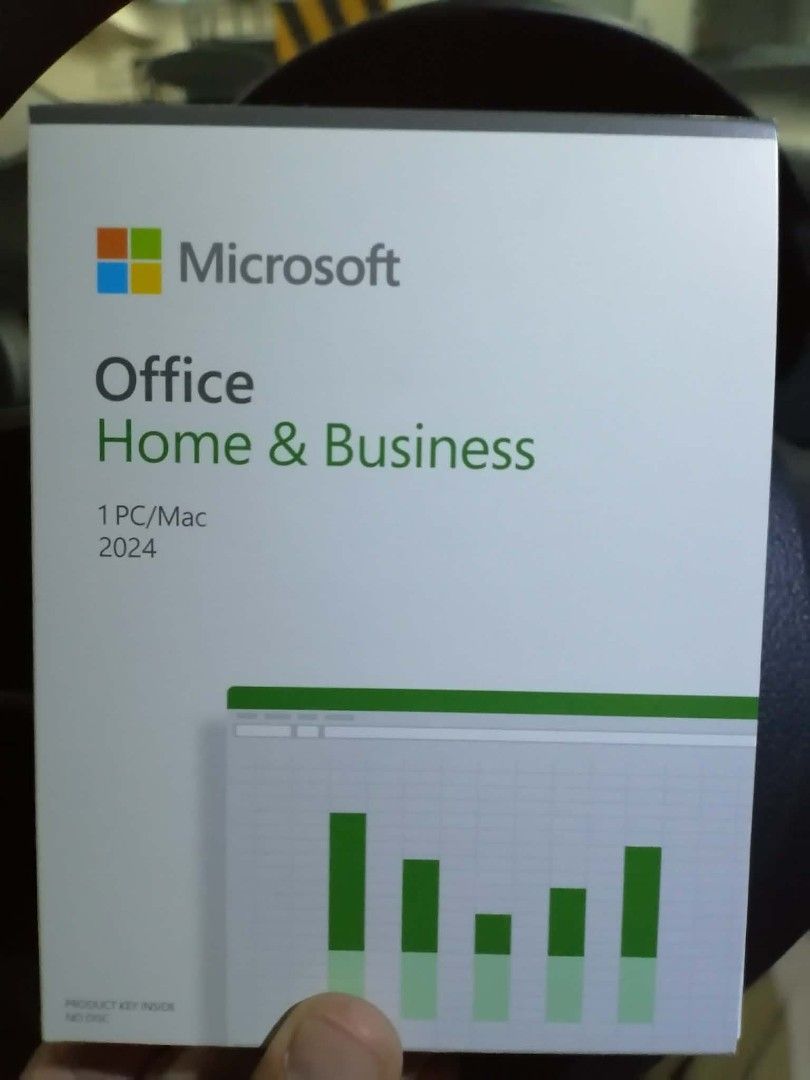 Microsoft Office Home & Business 2024 1 PC/Mac (Category: Desktops) located in Manila. Submitted by anthonypae26185 (Listing ID 1449587455, Image 2). Description: - Microsoft Office Home & Business 2024 - For 1 PC or Mac - Ideal for work and personal productivity - Brand new, in original packaging - Multiple units available.