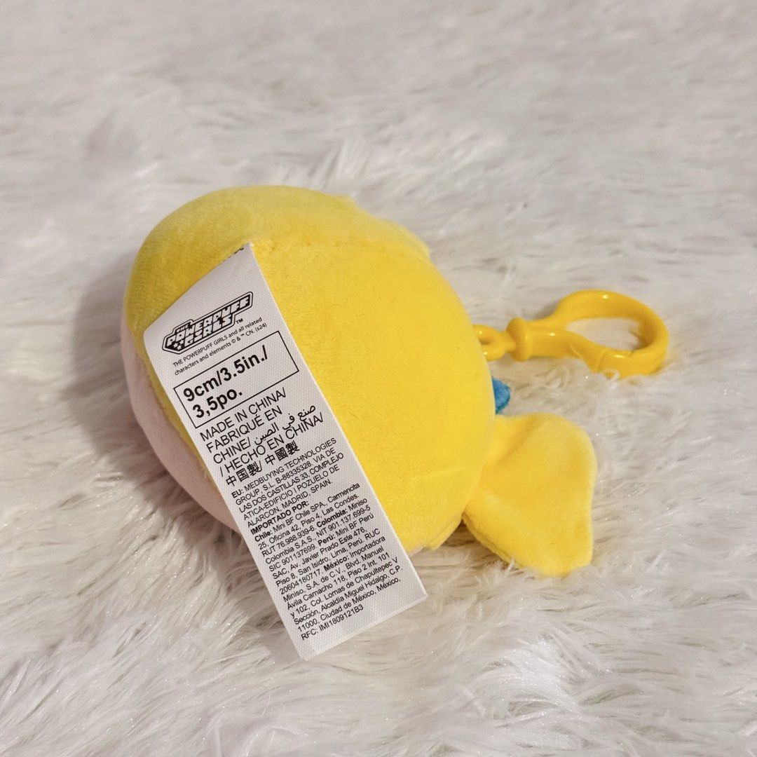 MINISO Powerpuff Girls Bubbles Plush bag charm (Category: Plushies & Soft Toys) located in Caloocan City. Submitted by raeccas.selections (Listing ID 1449554342, Image 2). Description: RFS: downsizing collection Location: North Caloocan Courier: J&T or Lalamove Payment: Gcash or bank transfer.