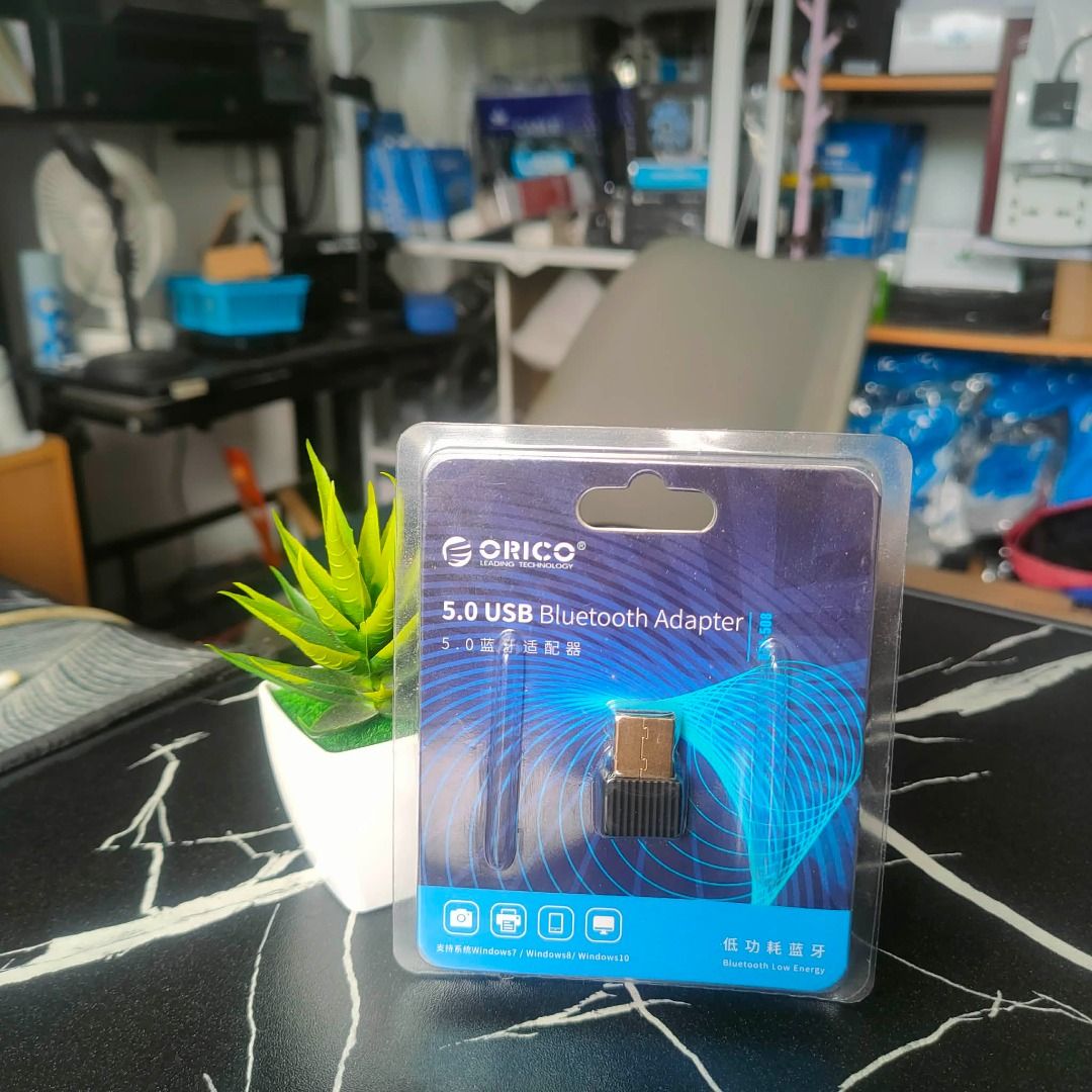 ORICO BTA-508 Bluetooth 5.0 USB Adapter (Category: Networking) located in Santa Maria. Submitted by victorioustech (Listing ID 1449555441, Image 1). Description: 📶 Add Bluetooth to your PC in seconds! ORICO BTA-508 Bluetooth 5.0 USB Adapter 💰 PRICE: PHP 200 ✅ Bluetooth 5.0 + BR/EDR ✅ Fast Data Transfer up to 5Mbps ✅ Plug & Play Design ✅ Stable Wireless Connection ✅ Compact USB-A Design ✅ Reliable ORICO Quality Compatible with: 🎧 Bluetooth Head