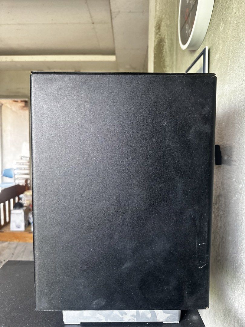 Philips Subwoofer Speaker (Category: Soundbars, Speakers & Amplifiers) located in Apalit. Submitted by aclyd (Listing ID 1449649169, Image 3). Description: - Philips subwoofer speaker - Black finish - Front port and rear connections - Tested and working - Great for improving your audio setup - Selling as is.