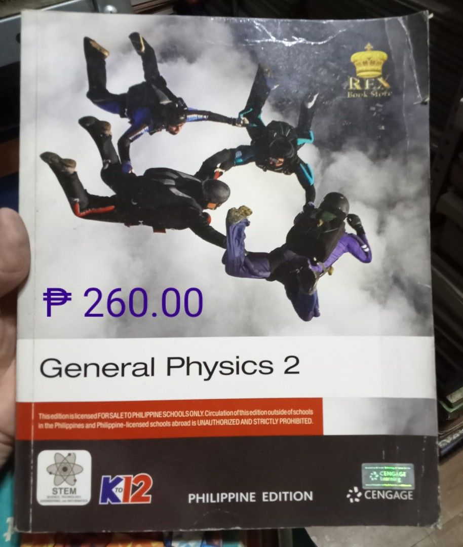 PHYSICS PRELOVED BOOKS (Category: Textbooks) located in Quezon City. Submitted by viaramirez (Listing ID 1449616310, Image 3). Description: Price range from 170.00 to 500.00 each book Good readable condition, complete pages, shipping or pickup SF charged to buyer, Commonwealth QC .