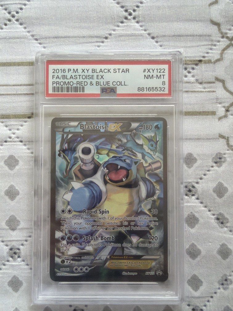 Pokémon PSA 8 Blastoise ex (Category: Graded Singles) located in Antipolo. Submitted by dianeeaa (Listing ID 1449536527, Image 1). Description: Pokémon PSA 8 Blastoise ex Pokémon PSA 8 Victini #171 Pm for more details Meetups around Antipolo up until Greehills mall Can ship nationwide and provide vouch thread on Facebook .