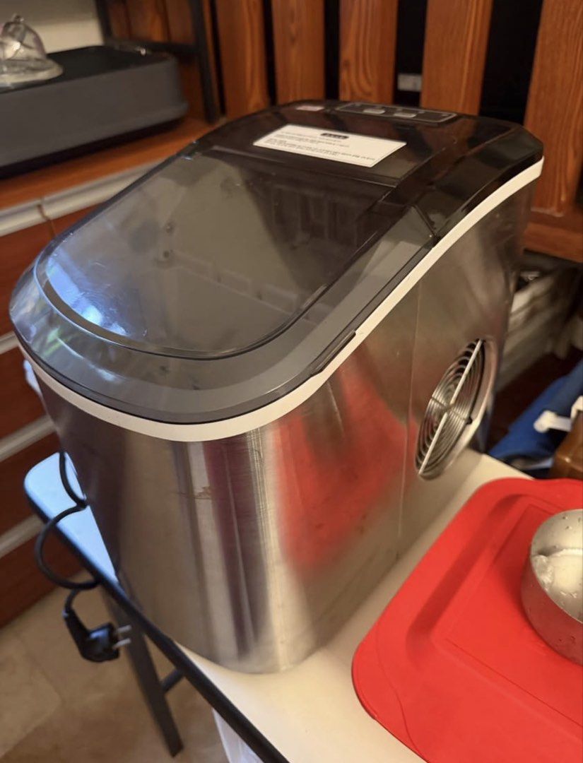 Portable Ice Maker - Stainless Steel (Category: Other Kitchen Appliances) located in Manila. Submitted by tjsells.101 (Listing ID 1449586908, Image 1). Description: - Makes ice quickly - Stainless steel exterior - Easy to use controls - Perfect for parties or having ice on hand - Works great - Comes with ice scoop - Selling because it's not used often.