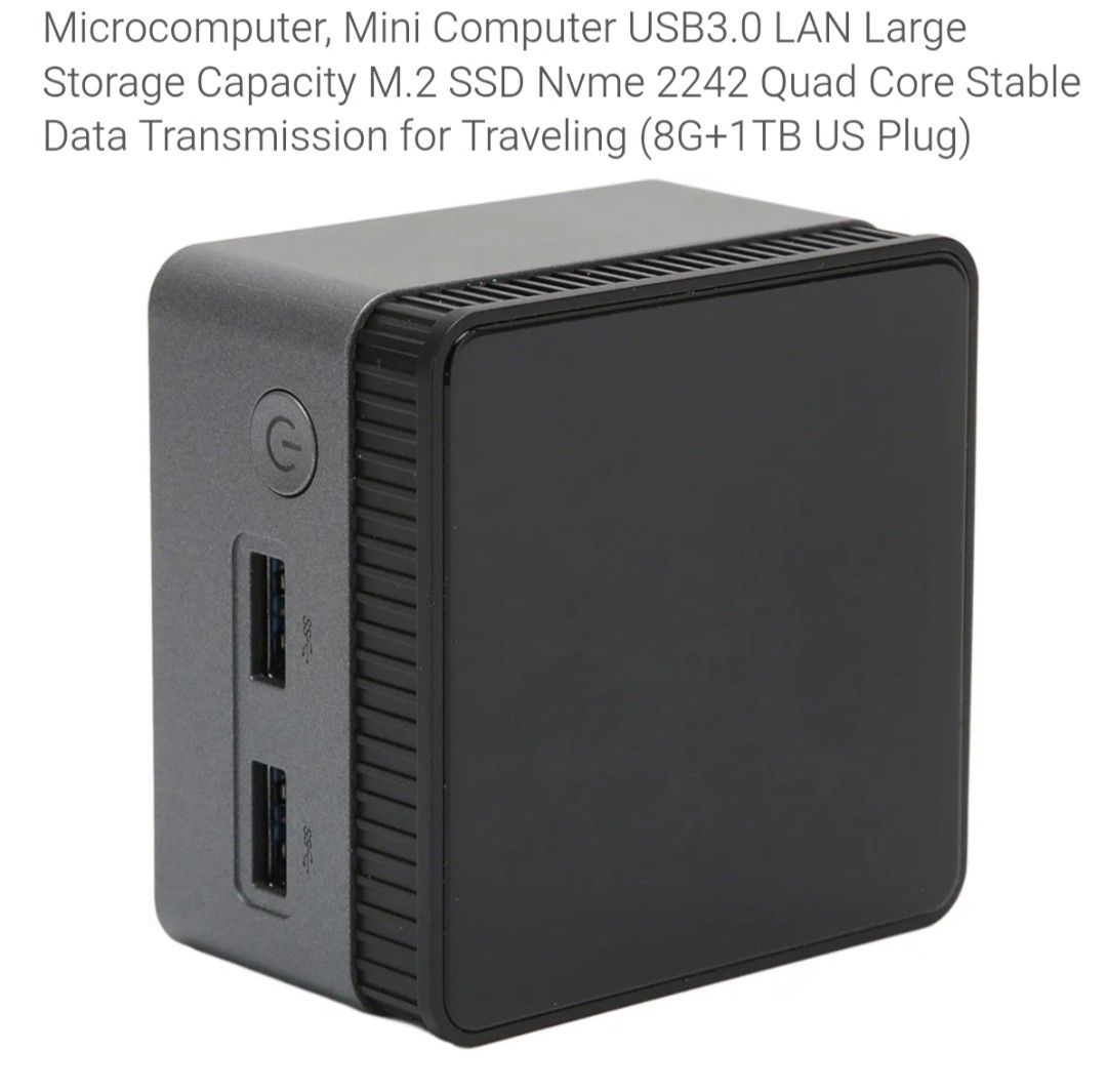 PRAV Mini PC Intel N5105 8GB RAM 1TB SSD (Category: Desktops) located in Tarlac. Submitted by ibrahimharb81 (Listing ID 1449679654, Image 1). Description: - Intel 11th Gen N5105 Processor - 8GB RAM 128GB - 1TB M.2 NVMe SSD Storage - USB 3.0 Ports - LAN Port - Compact & Powerful - Ideal for Travel or Desktop Replacement windows11 brand new selling it for 10 k imported from Dubai. please pm for more info. thank you..