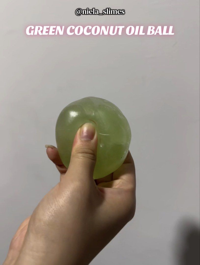 PREORDER COCONUT OIL BALL (Category: Plushies & Soft Toys) located in Singapore. Submitted by iwillbiteyou (Listing ID 1439828362, Image 1). Description: PREORDER COCONUT OIL BALL 6cm ($7) - original/ blue/ green 4cm ($6) - blue/ green meet ups ($2-4) delivery $3.5 (order as many will deliver wtv fits- med sized smartpac) PM TO ORDER.