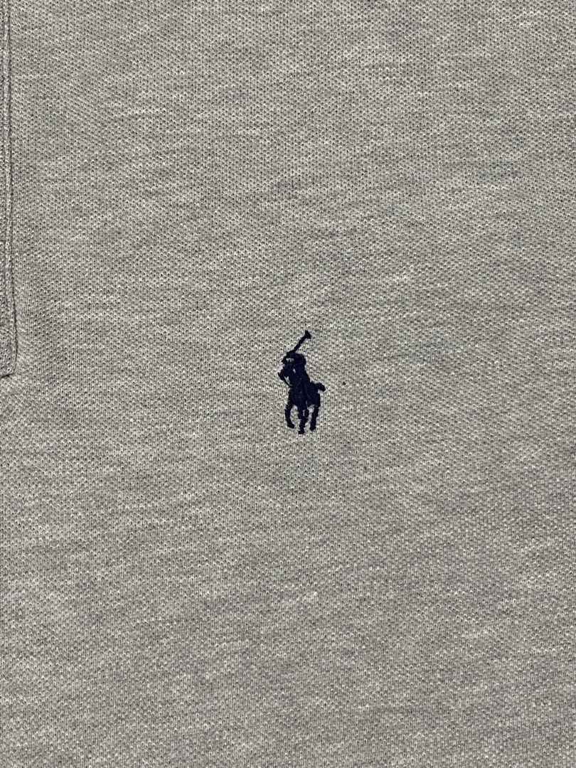 Ralph Lauren Gray Polo Shirt (Category: Tshirts & Polo Shirts ) located in Binan City. Submitted by apawan31 (Listing ID 1449731608, Image 3). Description: For sale: Ralph Lauren Gray Polo Shirt Size 95 on tag Dimensions: 22.5W x 28.5-29.5L Excellent Condition No issue ₱850+sf Pm nalang po sa interested Location:Biñan City, Laguna Mop:Gcash & AUB Courier:Jnt express (payment first)&Lalamove for COD .