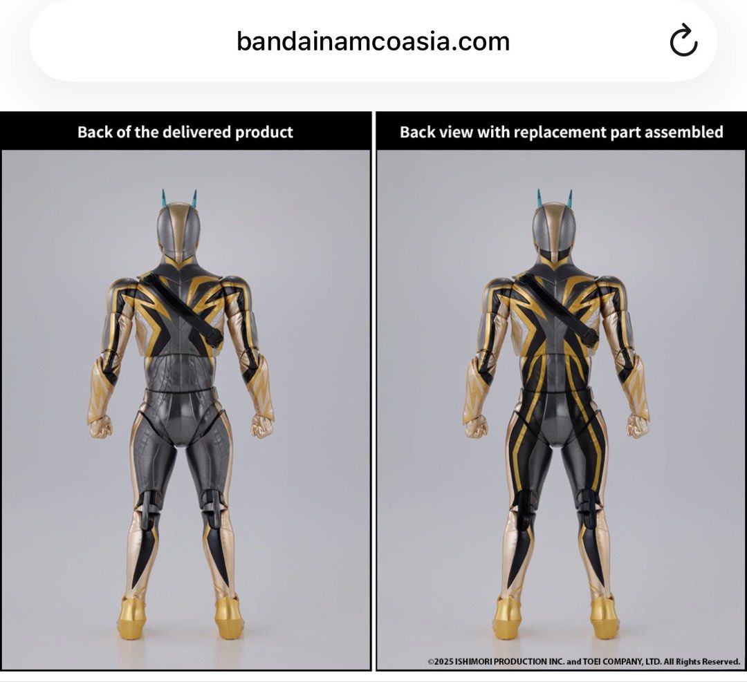 [Ready Stock!] s.h.figuarts SHF Kamen Rider Zeztz Inazuma Plasma - Premium Bandai Namco Action Figure (Category: Toy Figures) located in Singapore. Submitted by wills.enterprise (Listing ID 1411170266, Image 2). Description: Ready stock! Replacement part included! Collections 📍Meet-up: - Woodlands MRT, Sunday-Tuesday, 9 pm; Thursday-Saturday, 6 pm.