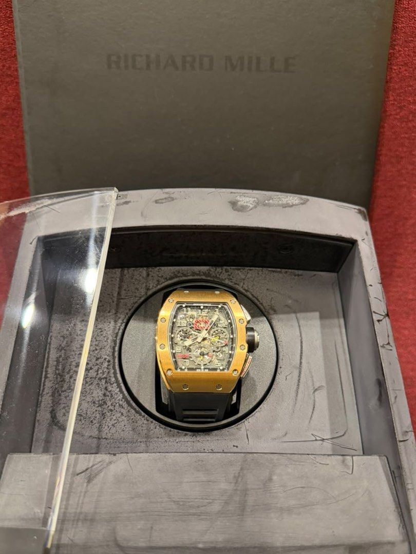 RM 11 Rose Gold (Category: Luxury Watches) located in Pasig City. Submitted by moimoigo (Listing ID 1417261238, Image 3). Description: Richard Mille RM 011 -Rose gold -2016 model -with box & papers -10,500,000.
