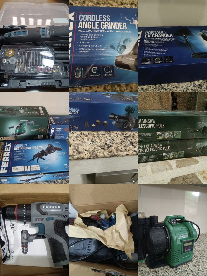 Ryobi ozito ferrex Australian tools for sale (Category: Construction Tools & Equipment) located in Tarlac. Submitted by ibrahimharb81 (Listing ID 1449680260, Image 1). Description: For sale Australian brands Ozito Ryobi Ferrex New and second hand Location Tarlac City. Shipping or pick up. Please pm for the prices. Thank you..