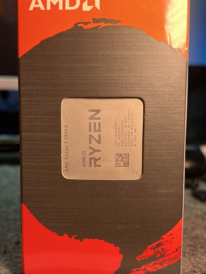 Ryzen 9 5900X AMD CPU Processor509506060069130249