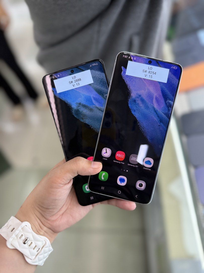 Samsung (Category: Samsung) located in San Juan City. Submitted by najihahtelecomshop2018 (Listing ID 1449695053, Image 3). Description: Legit Store | Original unit FOR SALE | TRADE / SWAP ▫️INSTALLMENT thru: 🔸Credit Card (straight / installment) 🔸Ggives / Gcredit + 6% interest 🔸Spay Later + 6% interest (RFS: Buy and Sell any kinds of Gadgets) Description: Samsung S21 Plus 5G 8/256GB Unli Free 3U Tools Openline ( Any sim will do ) No hidden Is