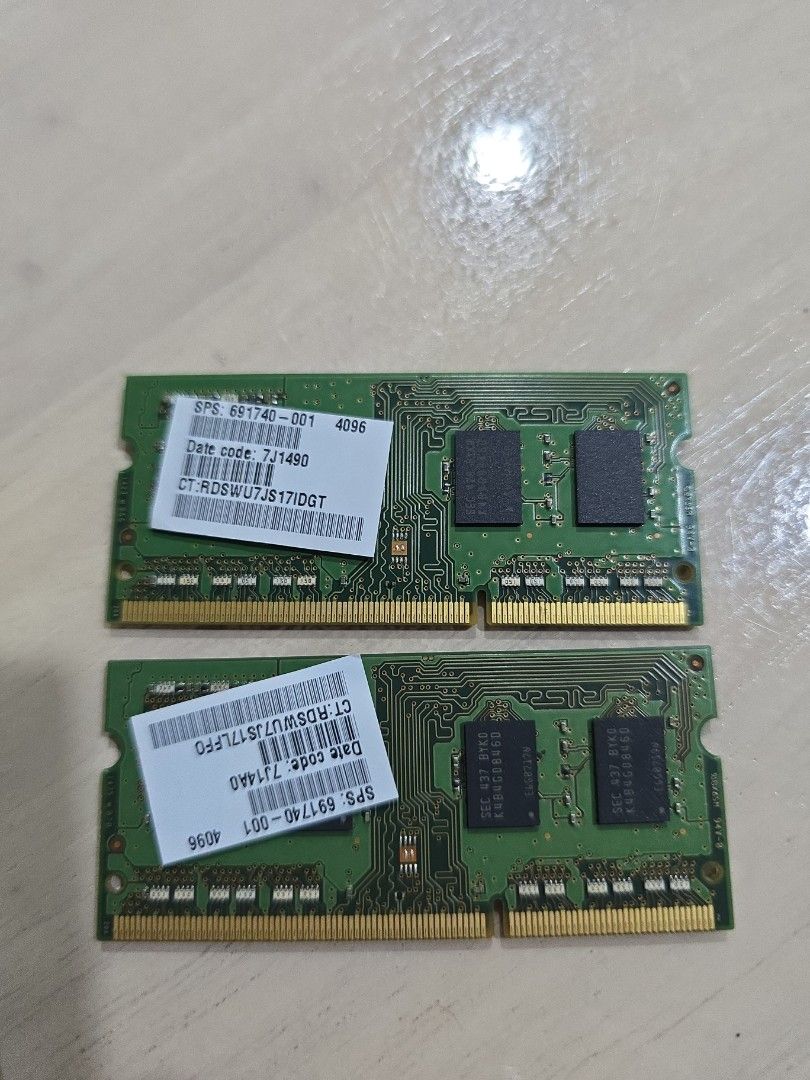 Samsung 4GB DDR3 RAM509375019432038401