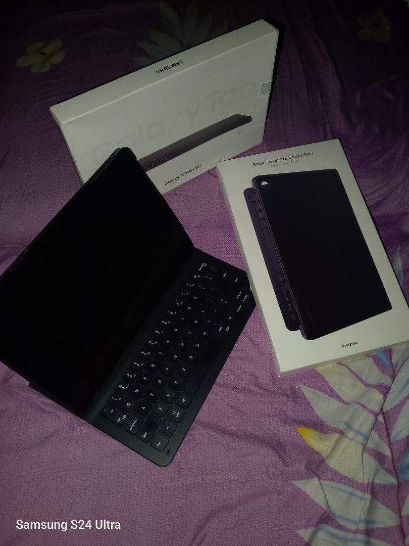 Samsung Galaxy A9+ 5G (Category: Android) located in Cabugao. Submitted by jayveekeys43 (Listing ID 1449661338, Image 1). Description: Complete Box Includes original Samsung Book Keyboard Cover Smart Case Slightly used like new makinis pwede sa maarte pwedeng gawing laptop may kasamang wireless samsung mouse pwedeng salpakan ng simcard openline support 5g Dolby Atmos Speaker kaya swabe ang tonog nya walang issue very smooth Test muna bago bayad.