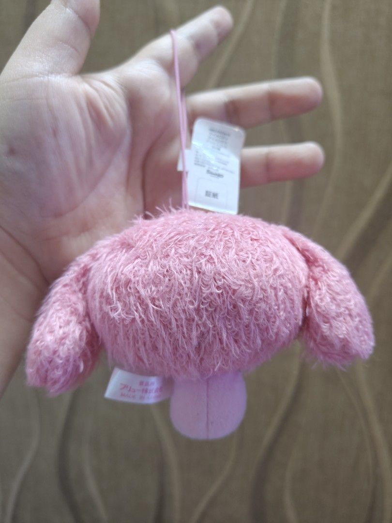 Sanrio My Melody Plush Charm (Category: Plushies & Soft Toys) located in Santa Rosa. Submitted by mmps249.1 (Listing ID 1449677082, Image 2). Description: Crossposted Mine now, pay now shipping courier: JRS only Gcash payment upon order No reservations.