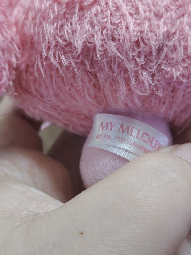 Sanrio My Melody Plush Charm (Category: Plushies & Soft Toys) located in Santa Rosa. Submitted by mmps249.1 (Listing ID 1449677082, Image 3). Description: Crossposted Mine now, pay now shipping courier: JRS only Gcash payment upon order No reservations.